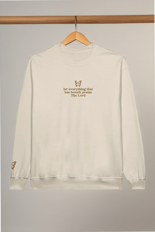 Everything That Has Breath Embroidered Sweatshirt